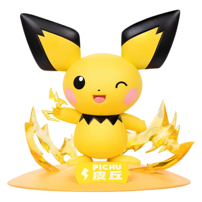 12 Pok é mon Action Dolls Pikachu Blind Box Anime Models Desktop Decorations Pok é mon Toys Children's Birthday Gifts
