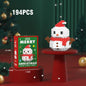 Christmas Micro Building Block Series Santa Claus Reindeer Puzzle Assembling Bricks Table Decoration