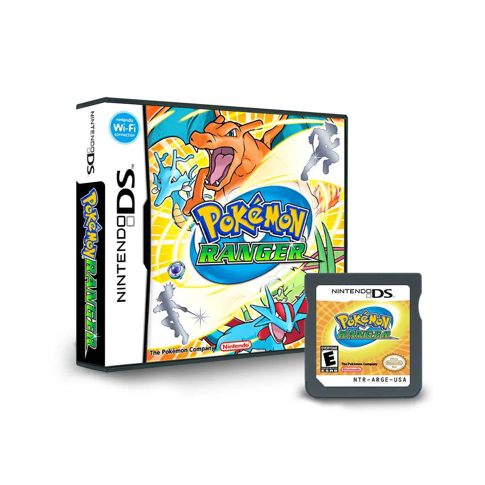 DS R4 Game Card Pokemon DS Card Gold Heart Silver Soul Platinum English Version Video Game Console  for  DS 3DS NDSi NDS Lite