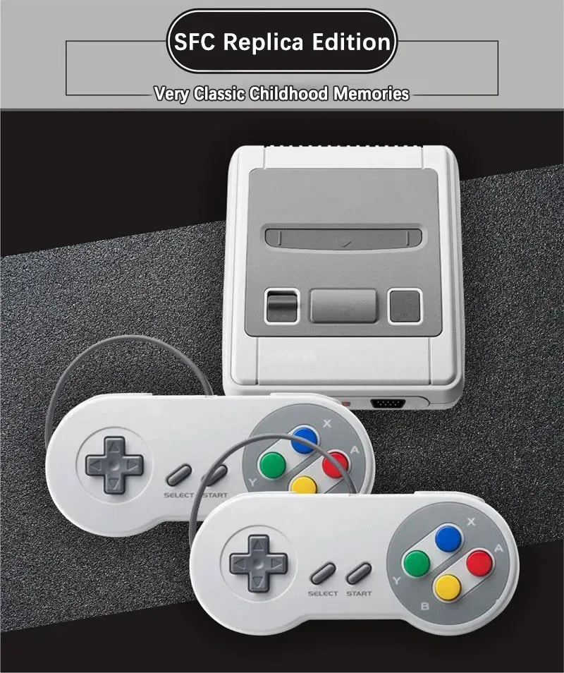Retro SNES‑Style Console