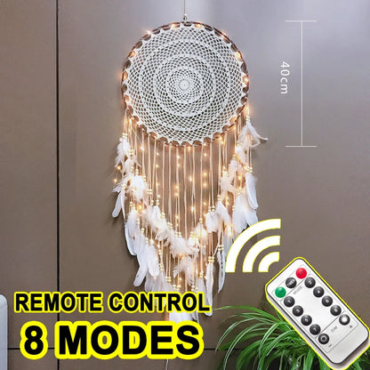 big dream catcher hanging/light decoration nordic decoration home girls room/nursery/kids decor dreamcatcher children room new 5
