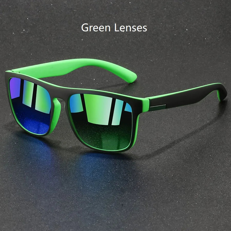 Fashion Vintage Square Sunglasses Men Women Anti-Glare Retro Eyewear UV400