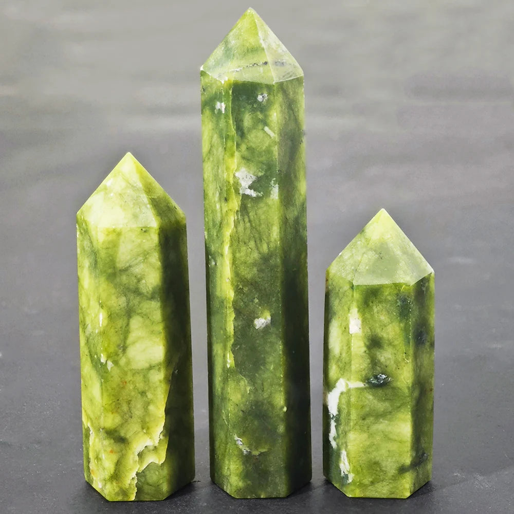 Natural Stone and Crystals Point Wand Rose Quartz Amethyst Home Decoration Mineral Stones Crafts