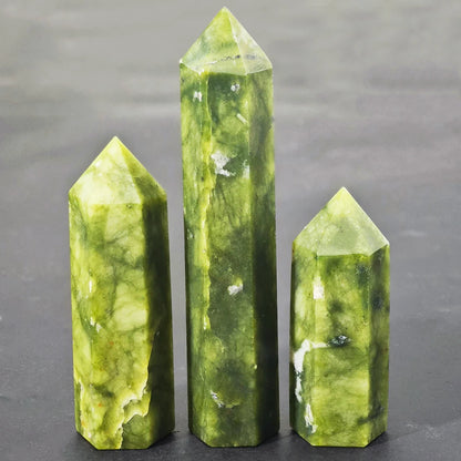Natural Stone and Crystals Point Wand Rose Quartz Amethyst Home Decoration Mineral Stones Crafts