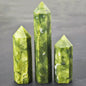 Natural Stone and Crystals Point Wand Rose Quartz Amethyst Home Decoration Mineral Stones Crafts