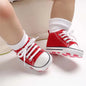 Baby Classic Canvas Sports Shoes Gender Free First Pair of Toddler Baby Shoes Non Slip Soft Soles Newborn Baby Crib Shoes