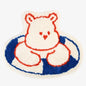 Soft Cartoon Imitation‑Cashmere Floor Mat for Bedroom, Bathroom & Home Décor