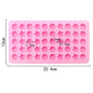 55 Small Heart Shaped Silicone Cake Mold Heart Chocolate Pastry Molds DIY Baking Decoration Kitchen Ice Cube Crystal Epoxy Mould