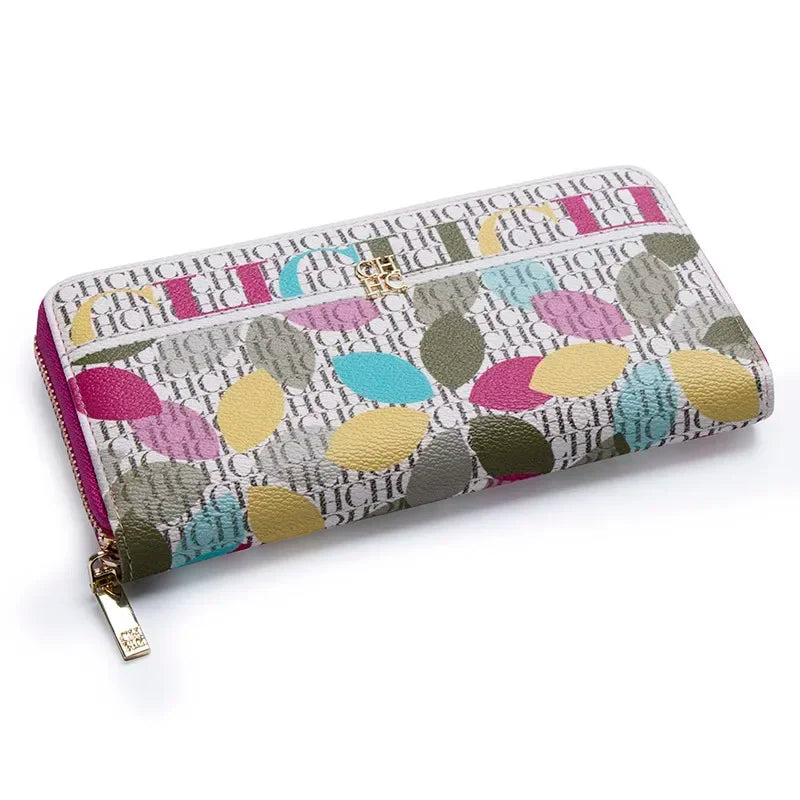 Ladies Fashion Small Wallet Pure Color Design High Quality
