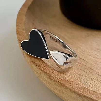925 Sterling Silver Rings For Women Men Fine Jewelry Finger Adjustable Open Vintage Chain Ring