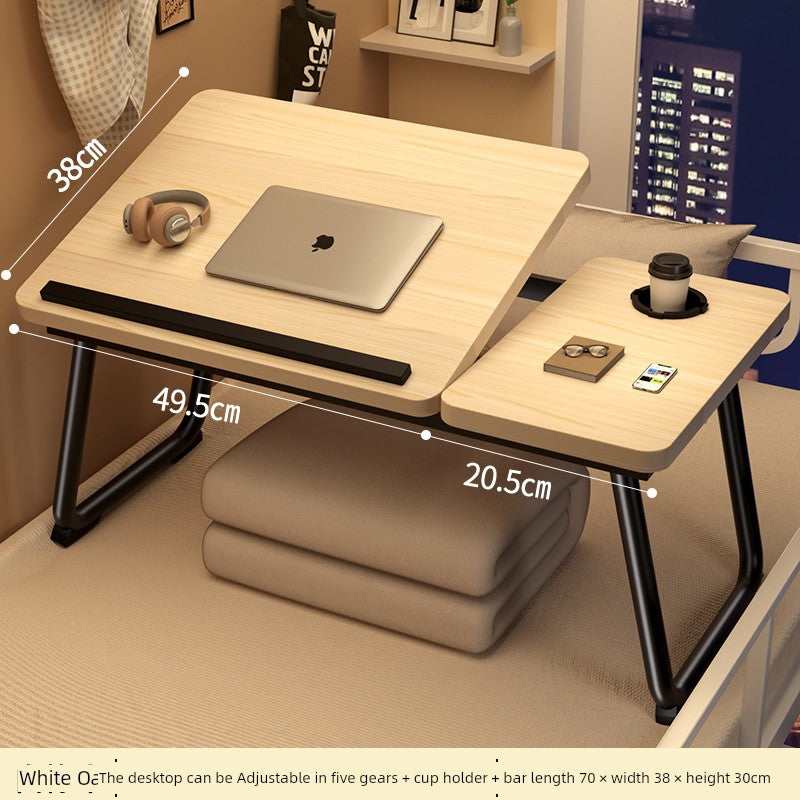 Lifting Minimalist Student Dormitory Bunk Bed Small Table