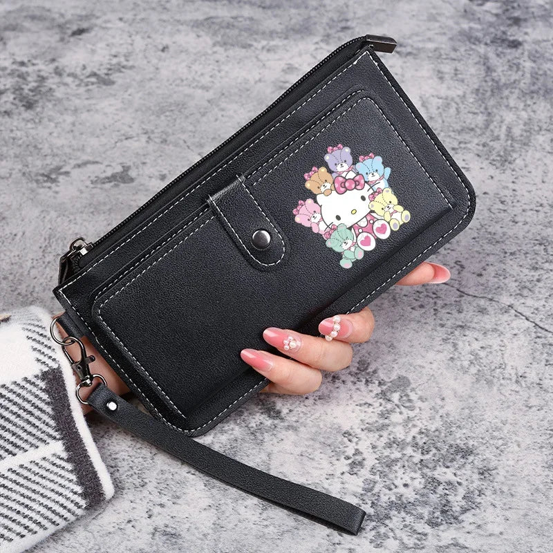 Hello Kitty Women Wallets PU Leather