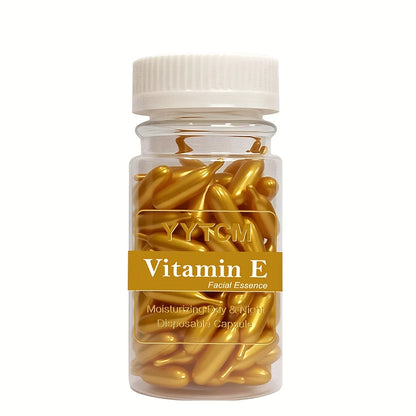 Vitamin E Serum Capsules – Single‑Use Hydrating & Moisturizing Facial Essence (90 Capsules)