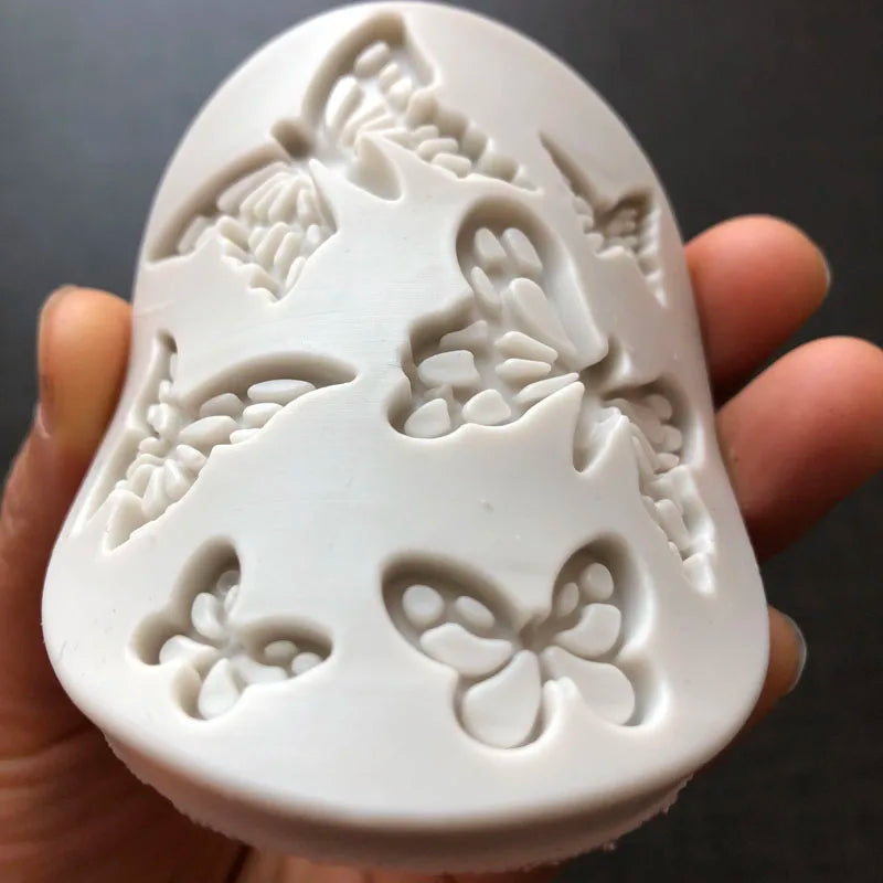 Butterfly Fondant Silicone Sugarcraft Wedding Cake Decorating Tools Resin Chocolate Molds For Baking