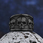 Steel Gothic Accessories Lost Skull Ring Anel Masculino Punk Jewelry Boyfriend Gift OSR731