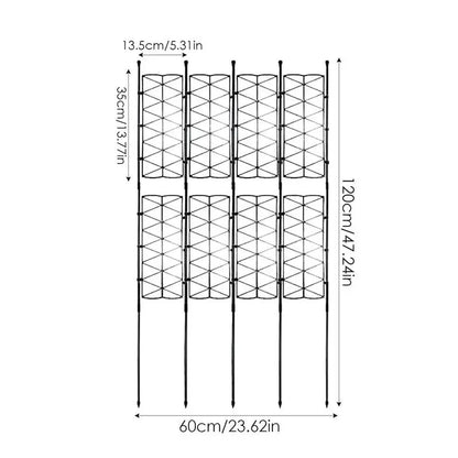 Garden Trellis for Climbing Plants Sturdy Plant Trellis Lattice Stake for Potted Plant Trellis Support Frame Gardening Supplies