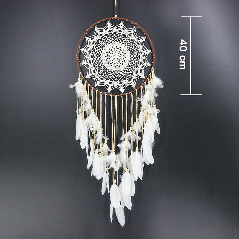 big dream catcher hanging/light decoration nordic decoration home girls room/nursery/kids decor dreamcatcher children room new 5