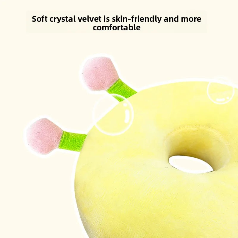 Newborn Headrest Security Pillows Backpack Toddler Baby Head Fall Protection Pad Cushion Cartoon Soft Security Pillows Backpack