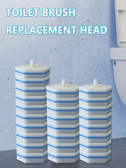 Disposable Toilet Disposable Toilet Cleaning Wand Refills, Disposable Toilet Cleaning Wand Heads BrushCompatible With Much Wands