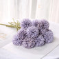 5Pcs Hydrangea Artificial Flowers Bouquet For Home Bedroom Decor Wedding Decoration Craft Vases Flower Arrangement Accessories