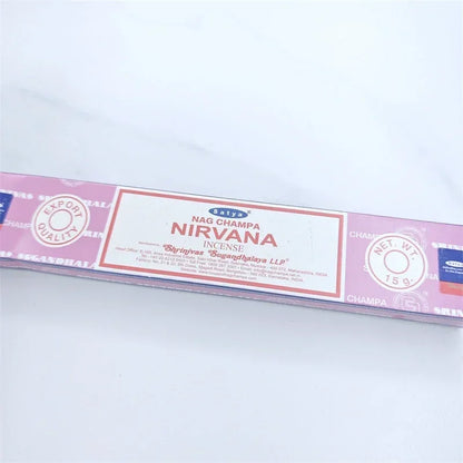 India Stick Incenses White Sage Sandalwood Natural Household Indoor Clean Air Indian Incense Sticks NAG Champa Satya Handmade