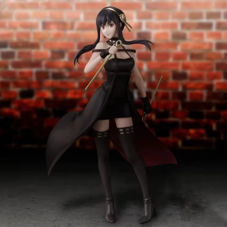 16cm SPY×FAMILY Kawaii Anya & Yor Forger Standing Anime Figure – Collectible PVC Model Doll