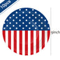 Independence Day Party Disposable Cutlery American Flag Plate Paper Cup For USA Birthday Party Supplies Patriotic Decorations