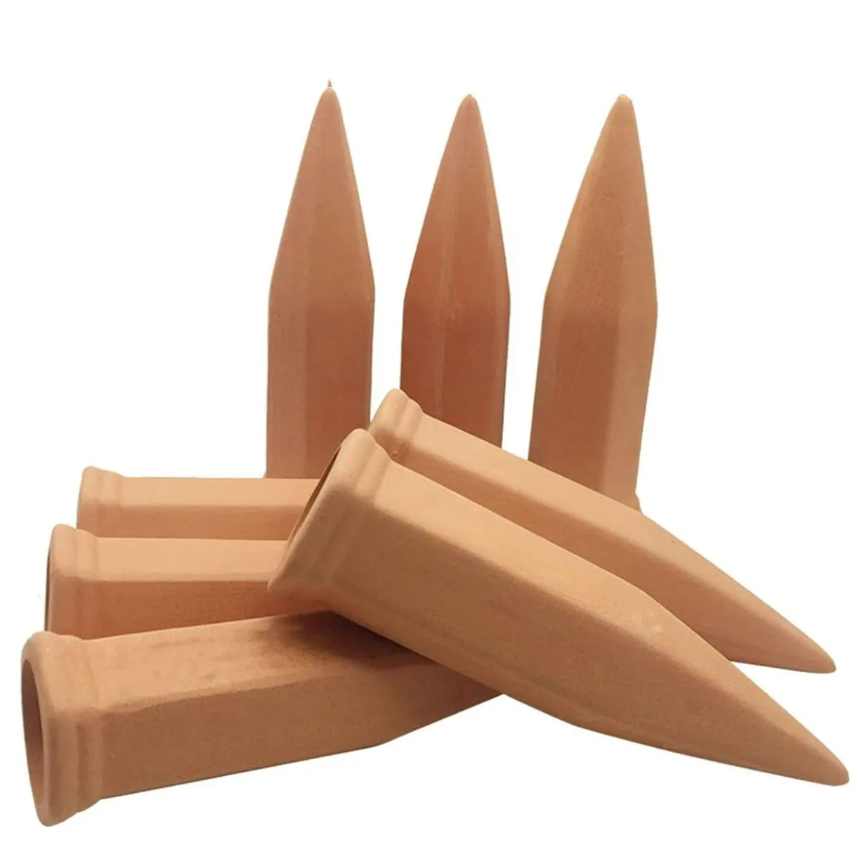 2 Packs, Plant Self-Watering Stakes, Terracotta Automatic Plant Waterer Devices Auto-Water Irrigation System For Indoor/Outdoor