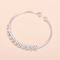 Luxury 925 Sterling Silver Bracelets For Women Vintage Original Starry Sky Carving Adjustable Bangles Party Wedding Fine Jewelry