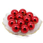 (12Pcs/pack)3cm Christmas Decoration Electroplated Ball Christmas Tree Hanging Decorations Home Holiday Party New Year Gift Toys