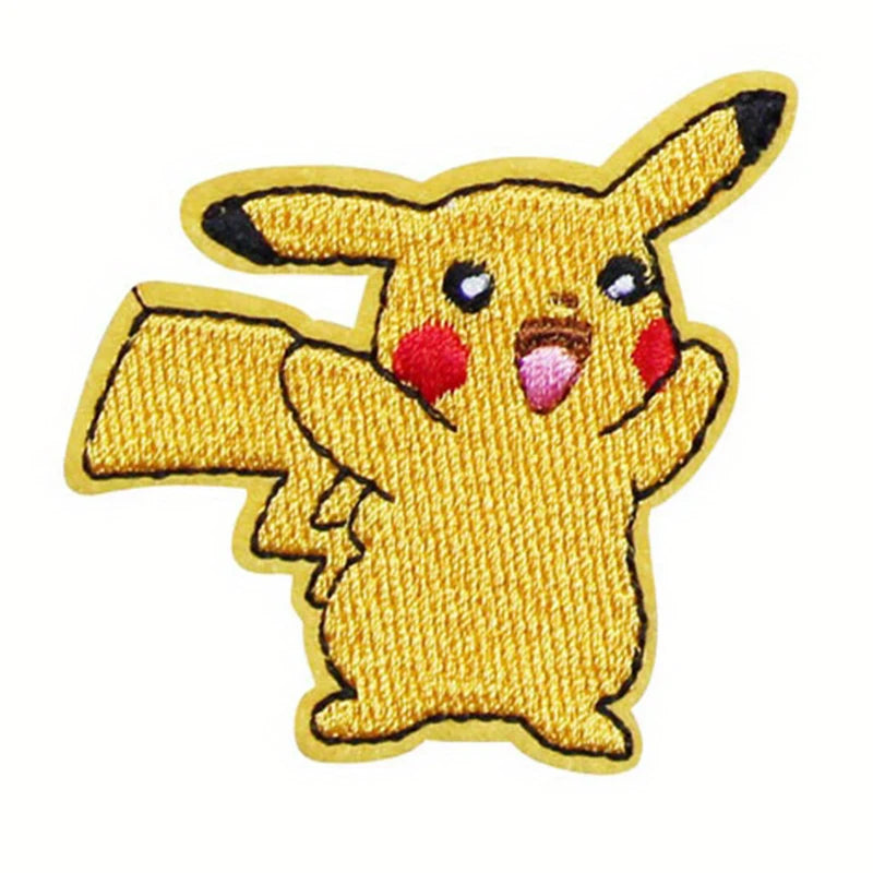 Anime Game Cute Duck Patch for Clothing Cartoon Animals Badges Iron On Patches Sewing Fabric Patch Stripes Diy Patch Sticker