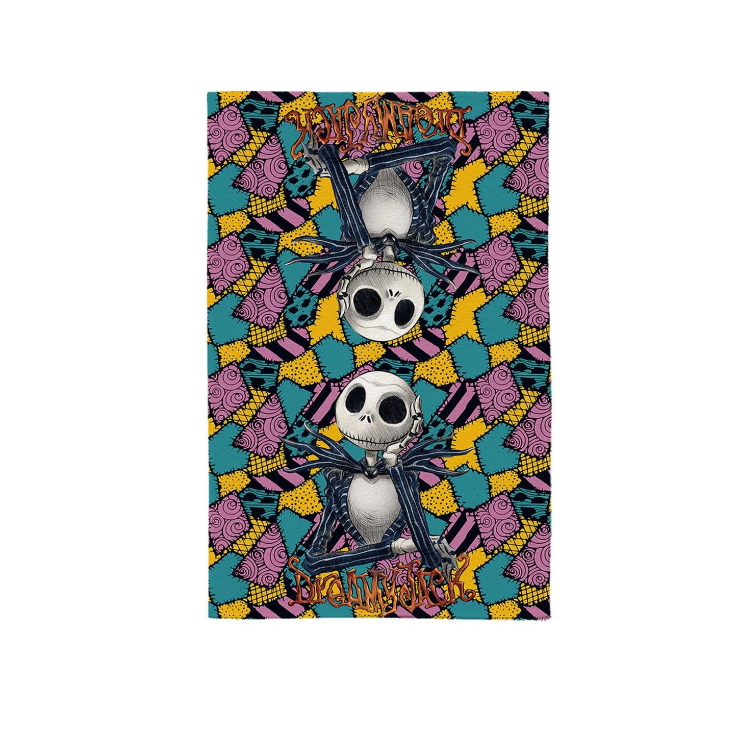 The Nightmare Before Christmas Towel & Dish Towel | Gothic Decor, Perfect for Day of the Dead & Family Party Supplies Flat Print