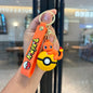 Pokémon Poké Ball Keychain Set, Pikachu Eevee Charmander figure Keychain, Anime Collectible Key Ring for Bag Backpack Gift