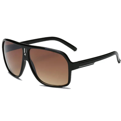 Men's Vintage-Inspired Glasses with Large Curved Frames
