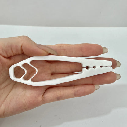 Portable Nail Fixer Tool Woodworking Nail Fixer Plastic Sliding Joint Pliers Protect Fingers for Maintenance and Woodworking