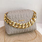 Women's Fashion Chain Embroidered Shoulder Bag