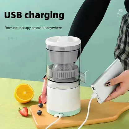 Portable USB Electric Citrus Juicer & Mini Fruit Blender for Travel