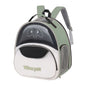 Cat backpack, outing schoolbag, double-shoulder pet bag, cat for travel, dog and cat supplies, transparent large-capacity portab