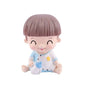 New Cartoon Cake Decoration Cute Creative Birthday Cake Decoration Car Decor Ornament Full Moon Bottle Baby Model Decoration