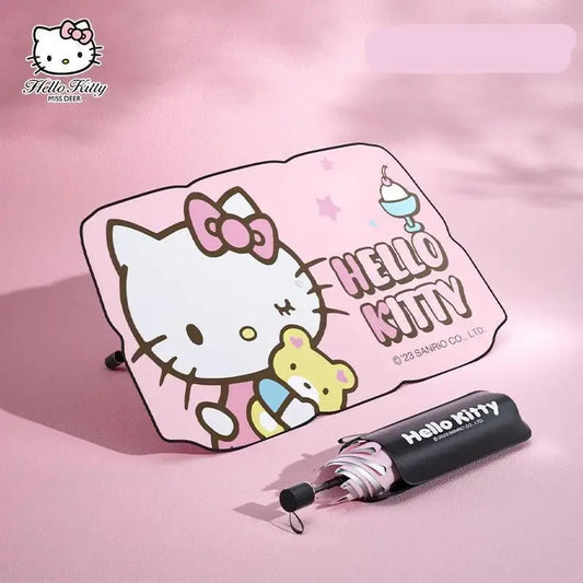 Sanrio Hello Kitty Car Sunshade Windshield Umbrella