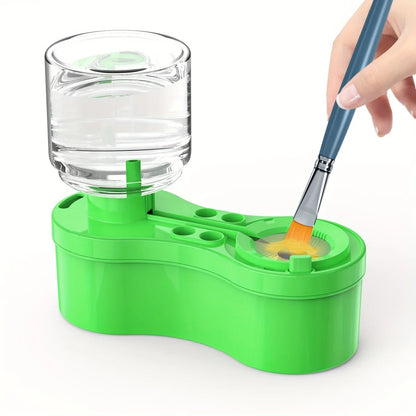 New Automatic Paint Brush Cleaner Machine with Drain Button