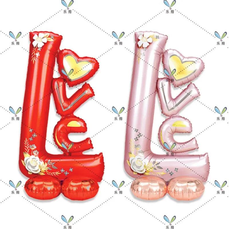 Boutique Standing Base Moon Stars Clouds Cake Aluminum Film Balloon Birthday Party Decoration Baby Bath