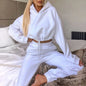 Women’s Oversized Winter Tracksuit – Hoodie & Sweatpants Set