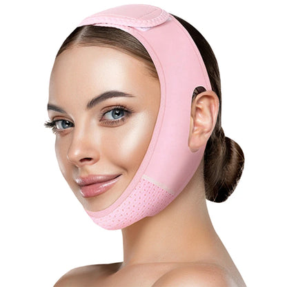 Reusable Face Strap, V Line Mask, Double Reducer, Chin-Up Patch, Chin Strap, V-Shaped Belt, Vaped Face Mask for Sagging