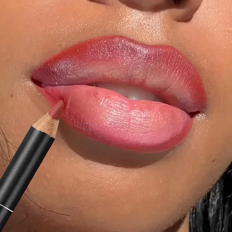 6 pack long lasting smudge proof lip liner