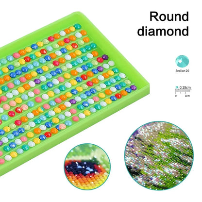 Abstract Pearl Girl Diamond Art – DIY Diamond Painting Mosaic, Handmade Embroidery Wall Décor