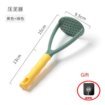 PP Pressed Potato Masher Ricer Puree Juice Maker Potato Pusher Smooth Mashed Potatoes Crusher Fruit Tools Kitchen