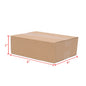 100-Pack Corrugated Cardboard Shipping Boxes   8x6x4" 6x4x4" 6x4x2" 4x4x4" Mailing, Packing, Moving & Storage for Business/Home
