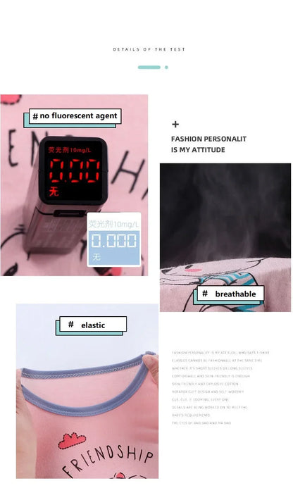 2Pc Children's Boys Girl T-shirt Shorts Summer Sets