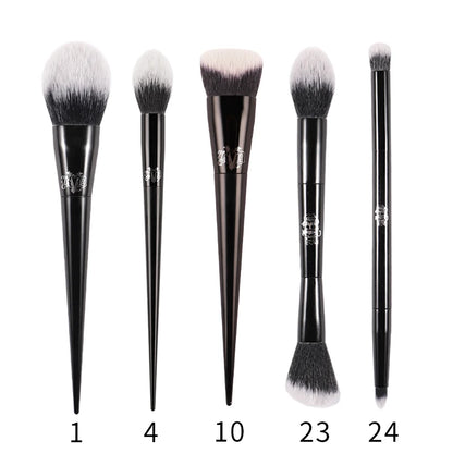 Kat Von D  Makeup Brush Set & Kit Foundation Blush Highlight Concealer Powder Sculpting Eyeshadow Brush KVD Brand Makeup Brush